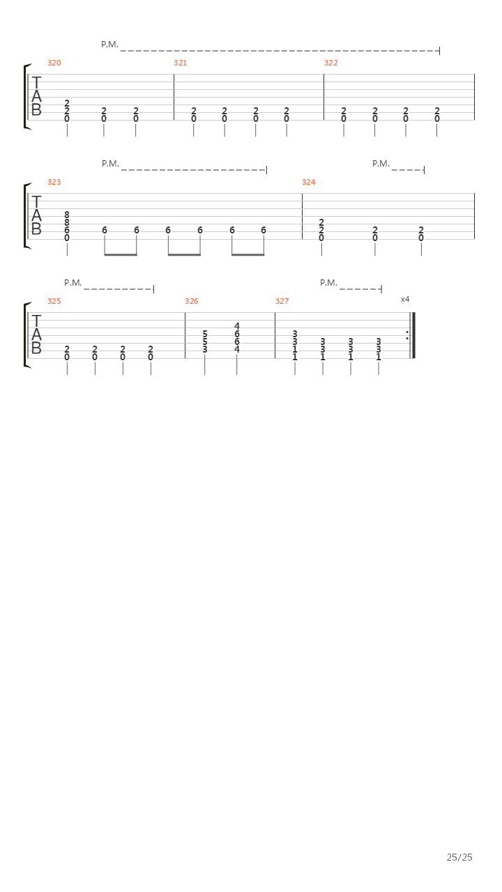 Aevum吉他谱