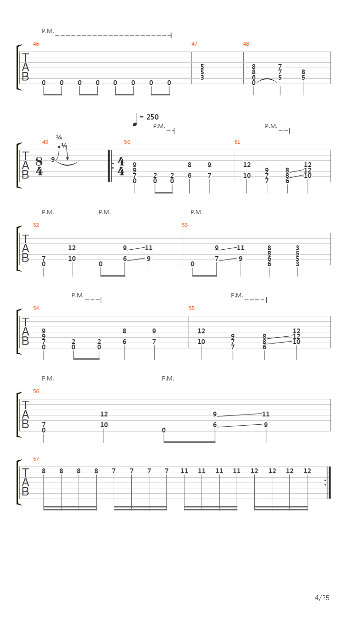 Aevum吉他谱