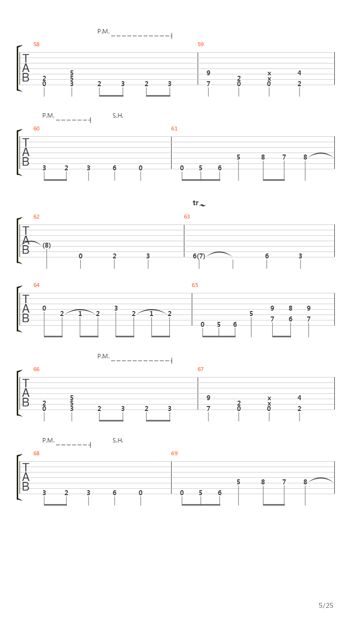 Aevum吉他谱