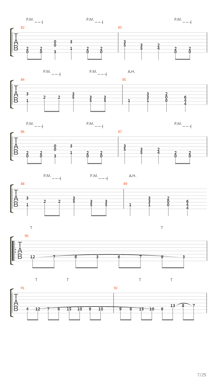 Aevum吉他谱