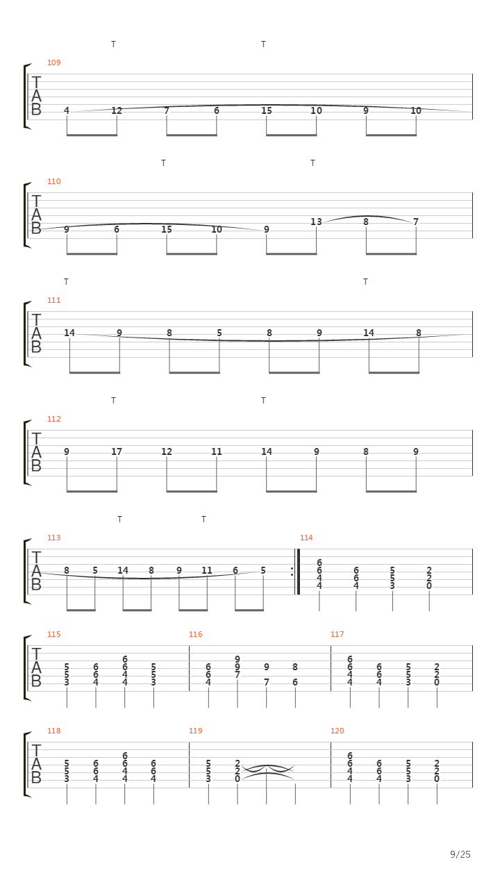 Aevum吉他谱