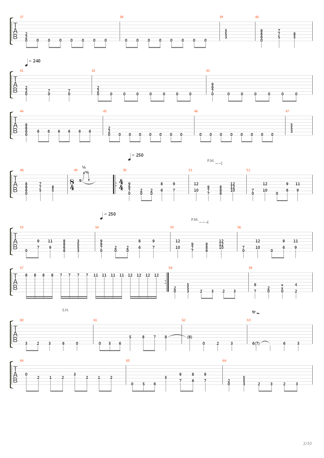 Aevum吉他谱