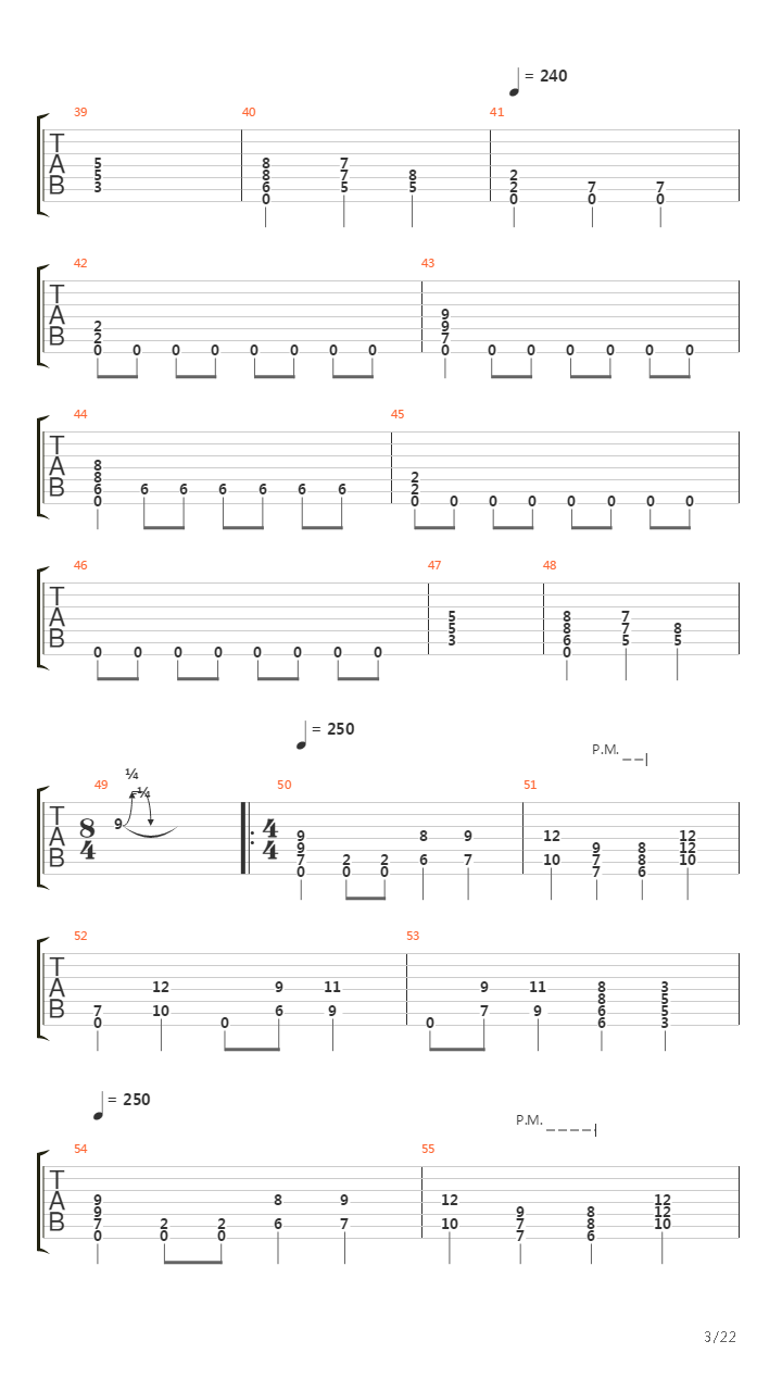 Aevum吉他谱