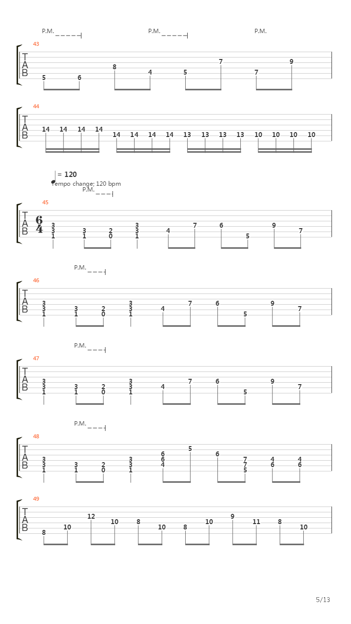 Choir Of Spirits吉他谱