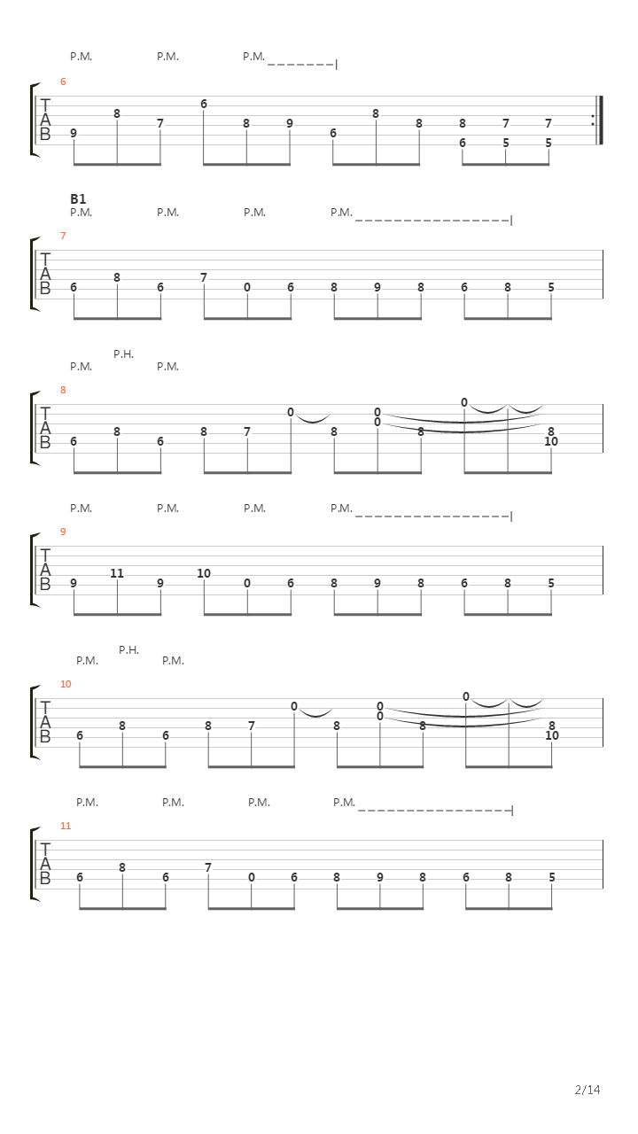 Infinite Rotation吉他谱