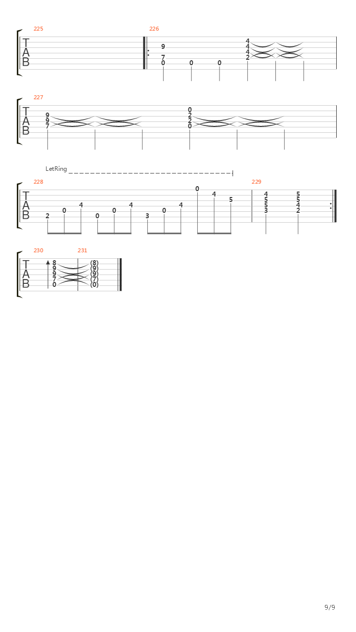 Septuagint吉他谱