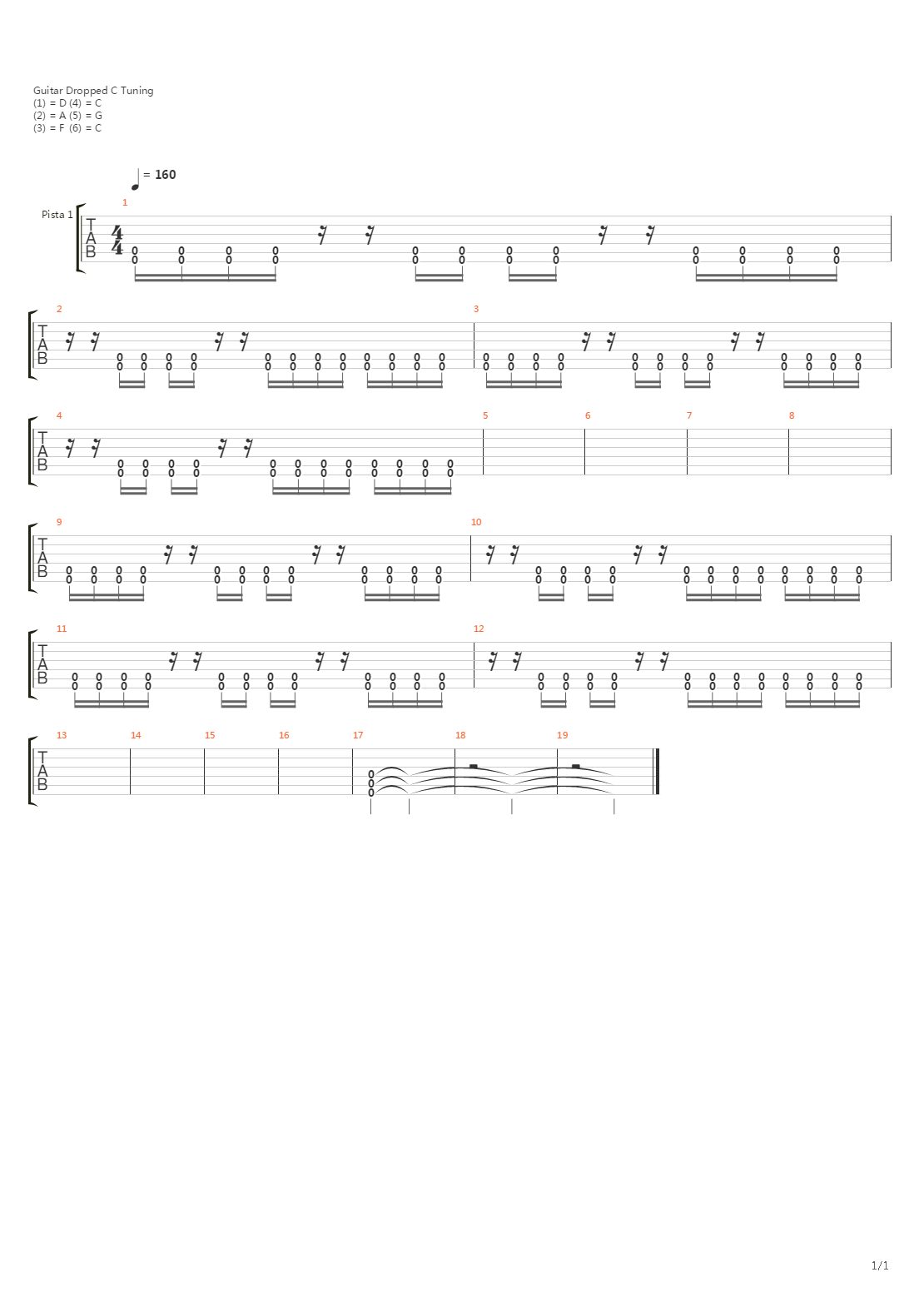 A Mili吉他谱