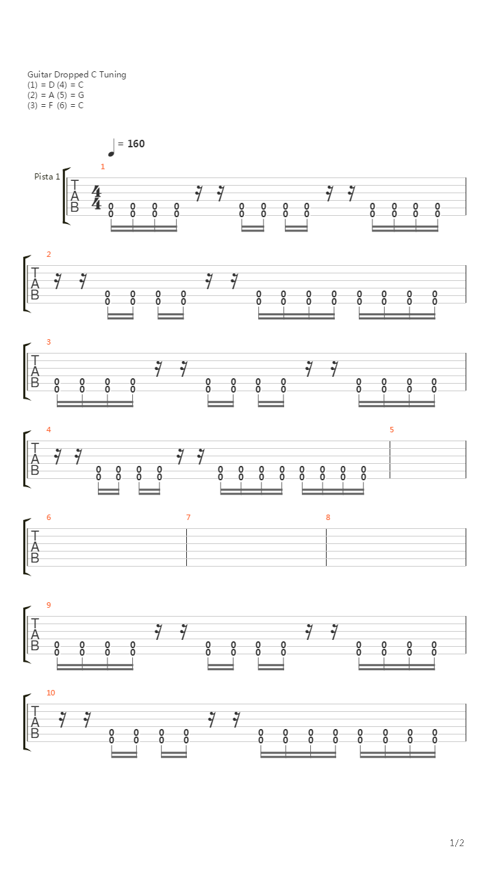 A Mili吉他谱