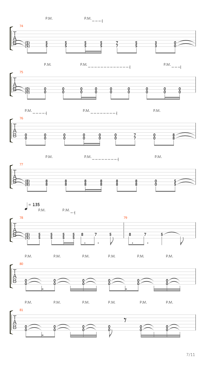 Second And Sebring吉他谱