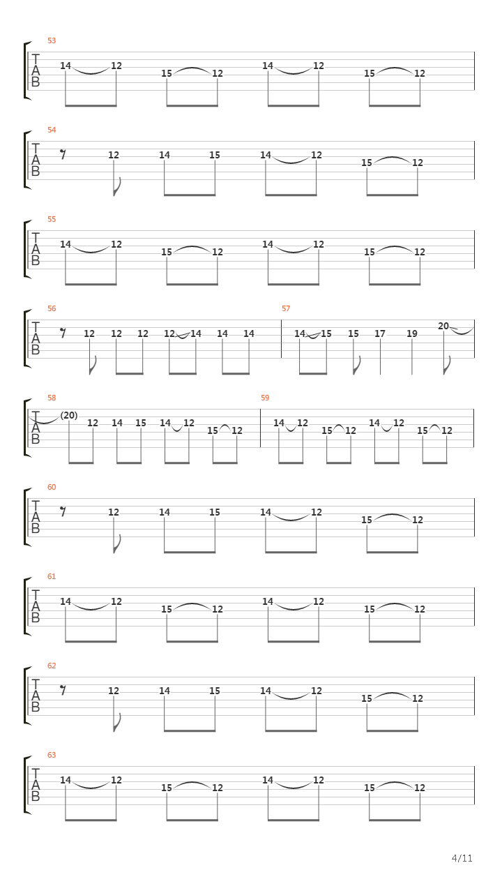 Westbound And Down吉他谱