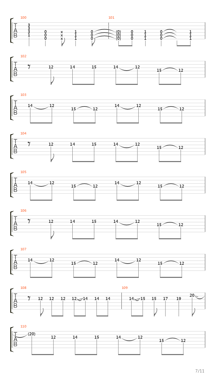 Westbound And Down吉他谱