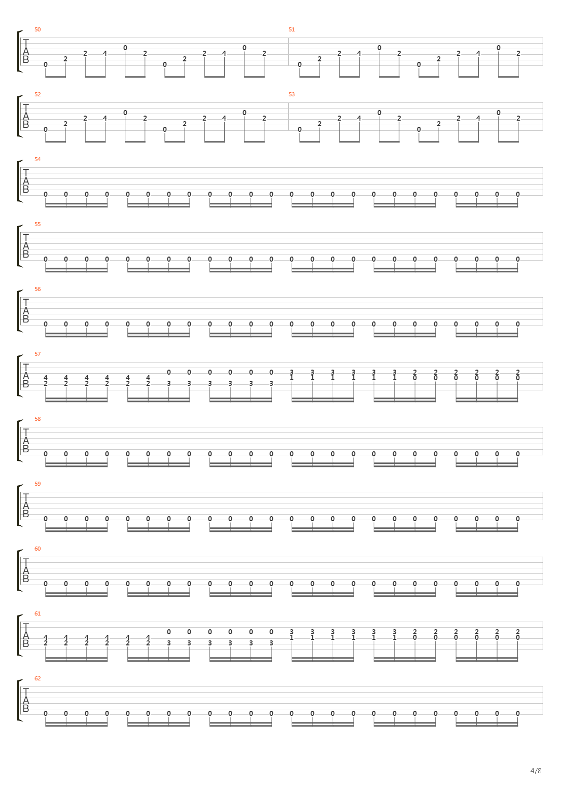 Passage To Pandemonium吉他谱