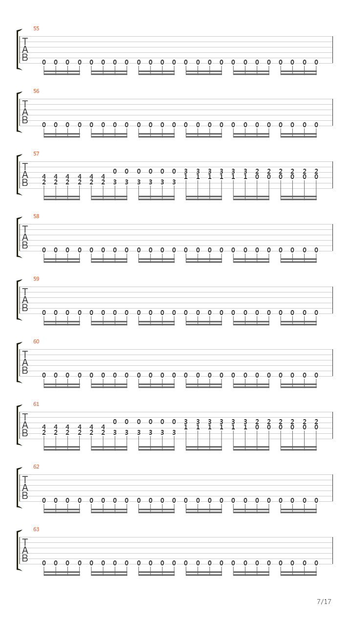 Passage To Pandemonium吉他谱