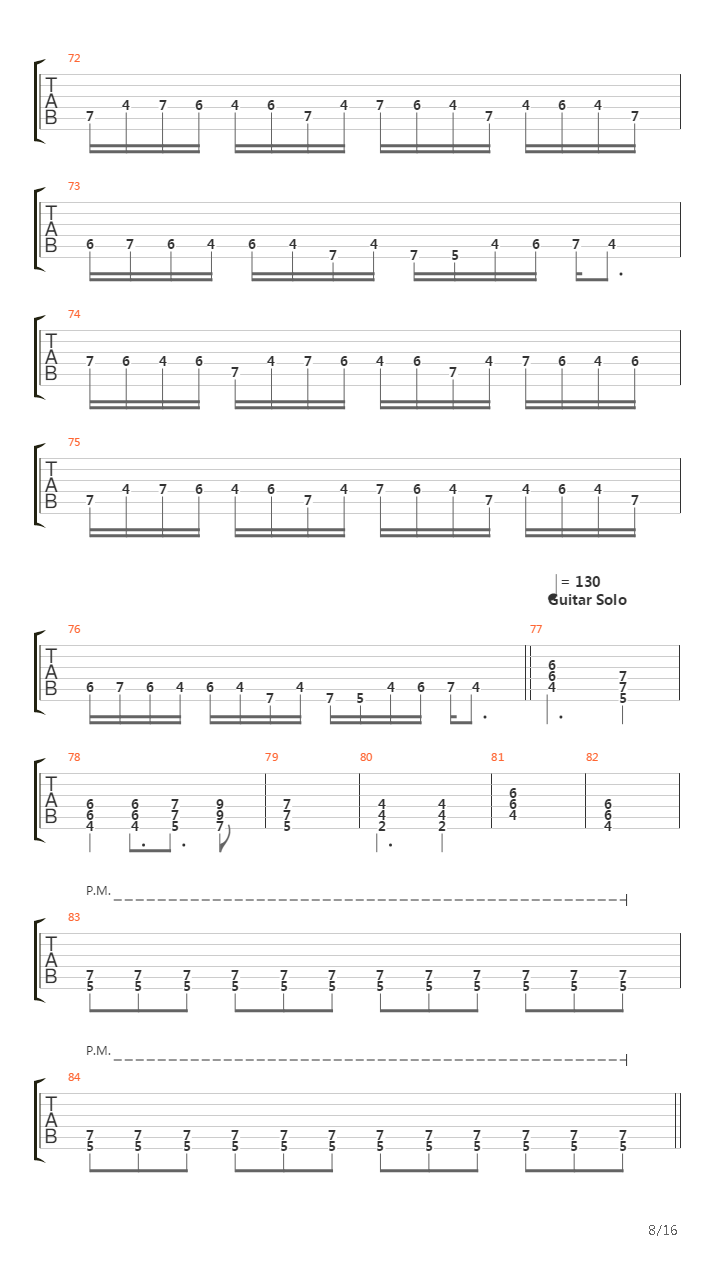 Birth Of The Three吉他谱