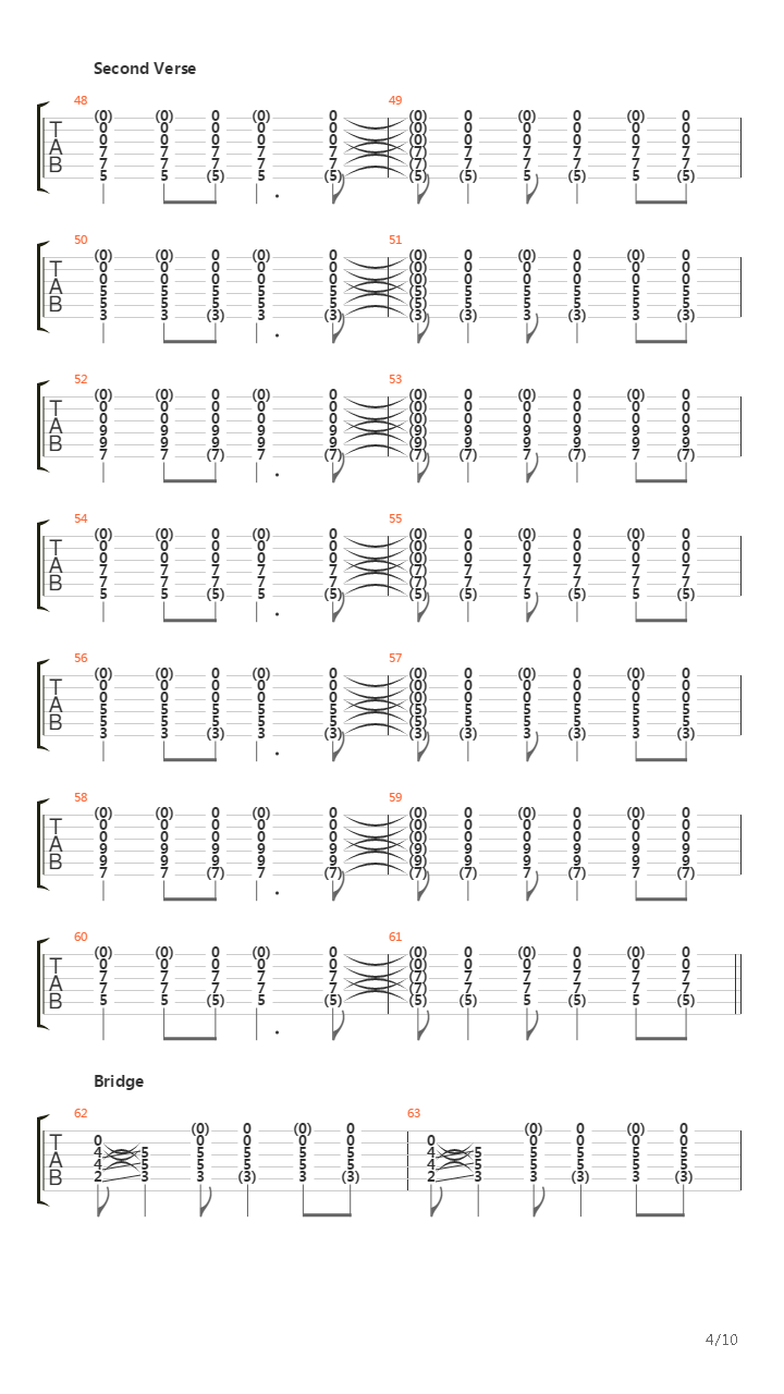 In Repair吉他谱