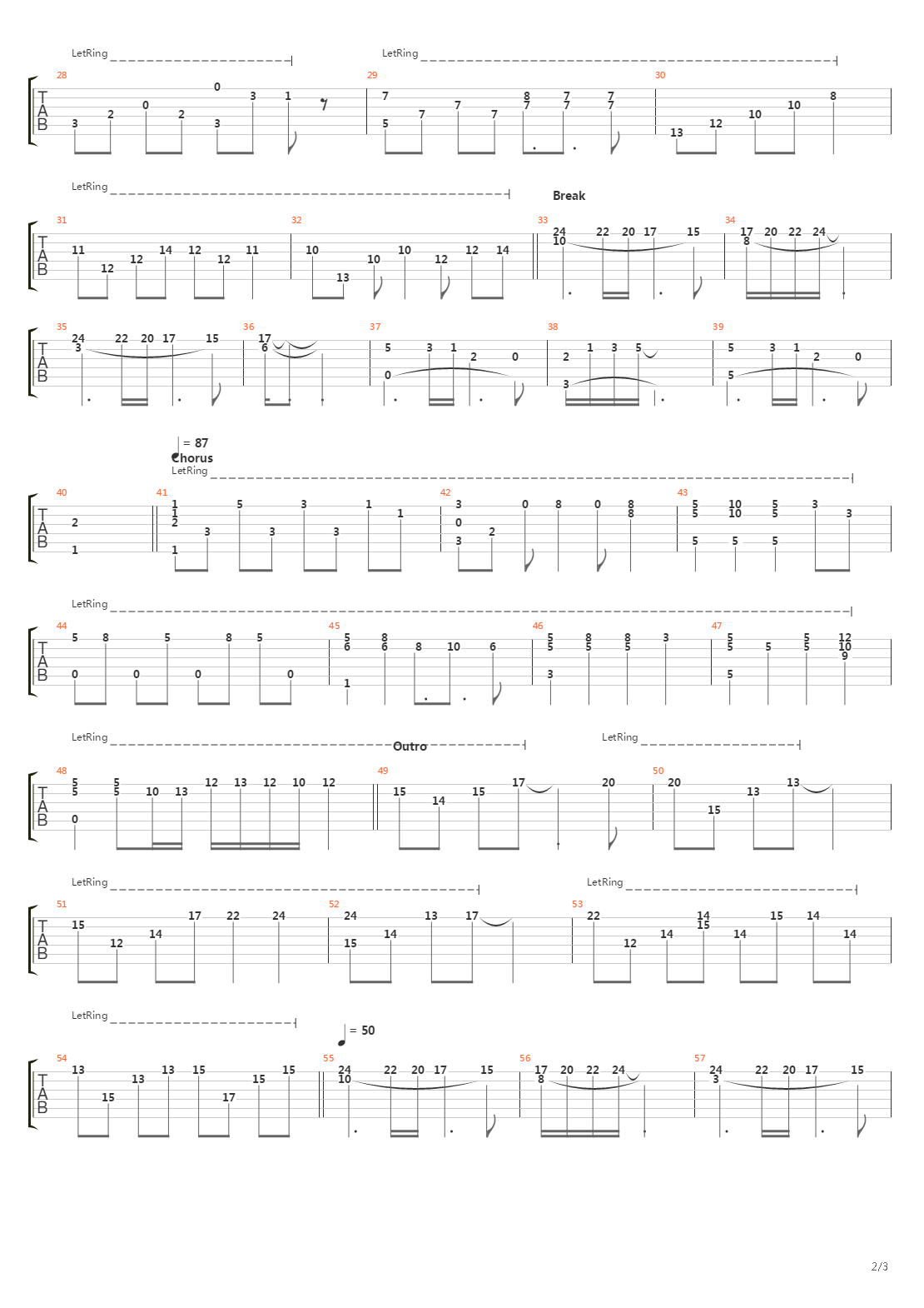 1979吉他谱