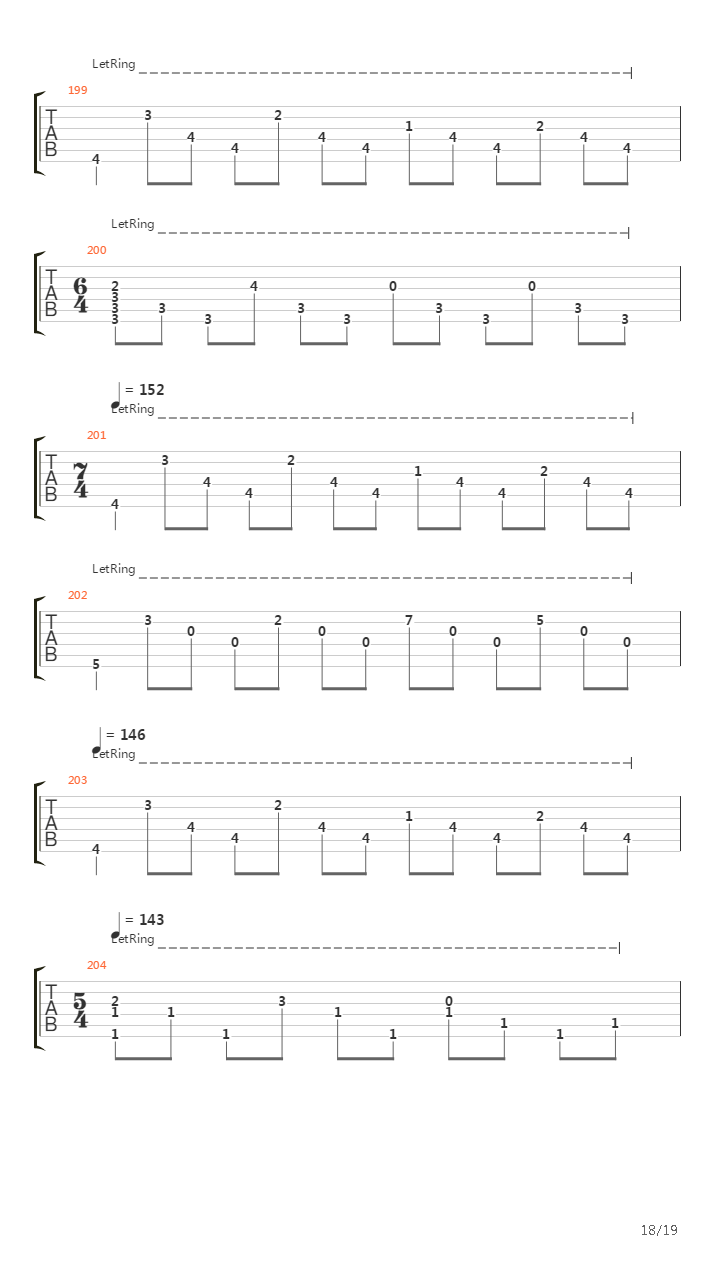 A Trace Of Blood吉他谱