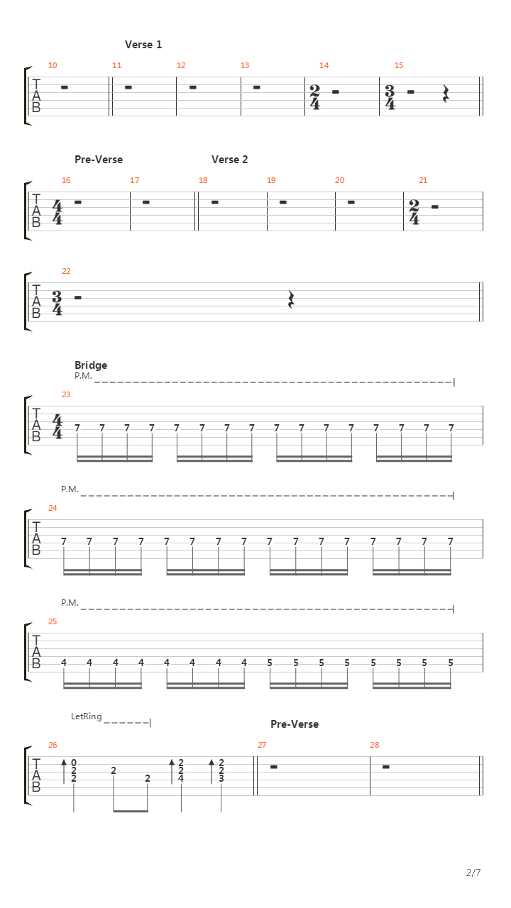 Ending Theme吉他谱