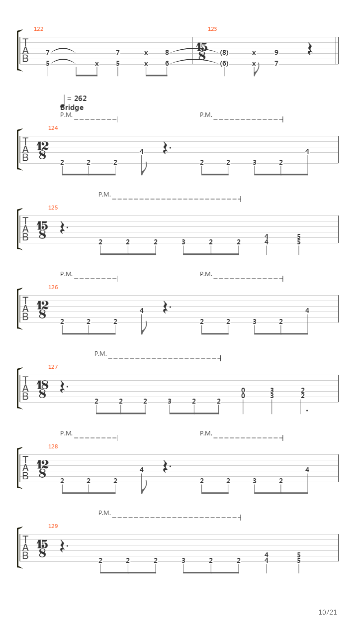 People Passing By吉他谱