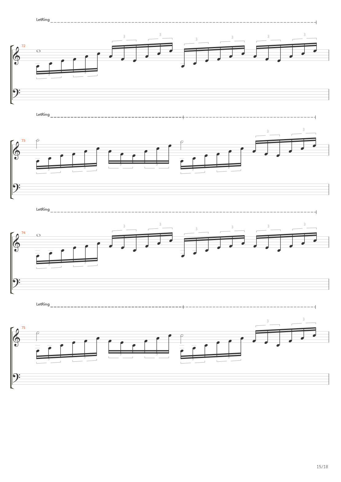 Pluvius Aestivus吉他谱