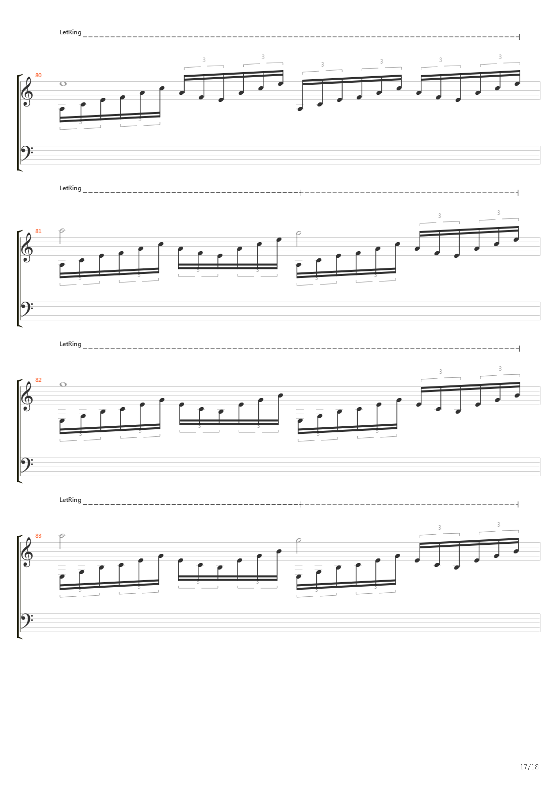 Pluvius Aestivus吉他谱