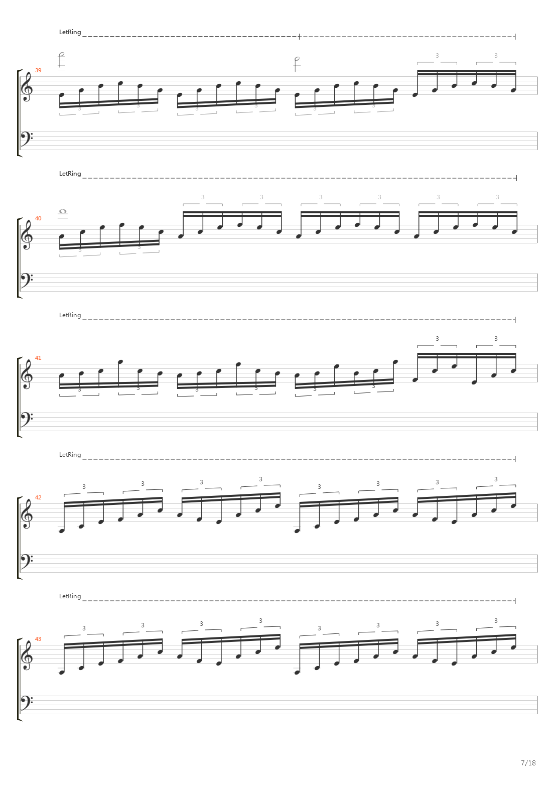 Pluvius Aestivus吉他谱