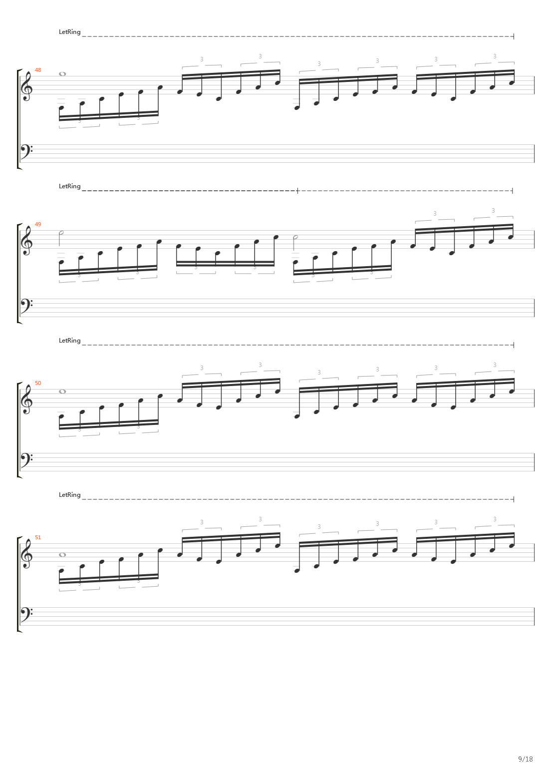 Pluvius Aestivus吉他谱