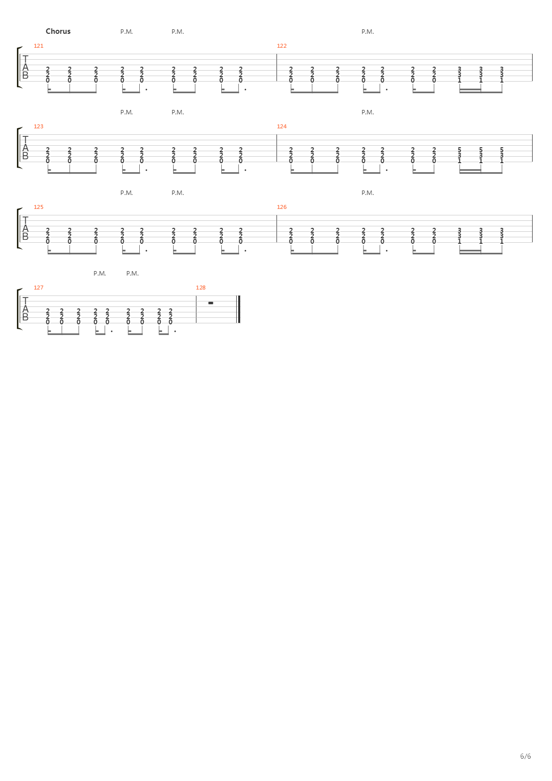 Winning A War吉他谱