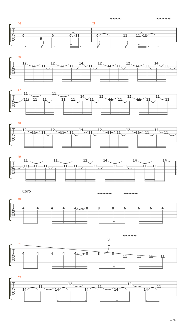 Adheridos Separados吉他谱