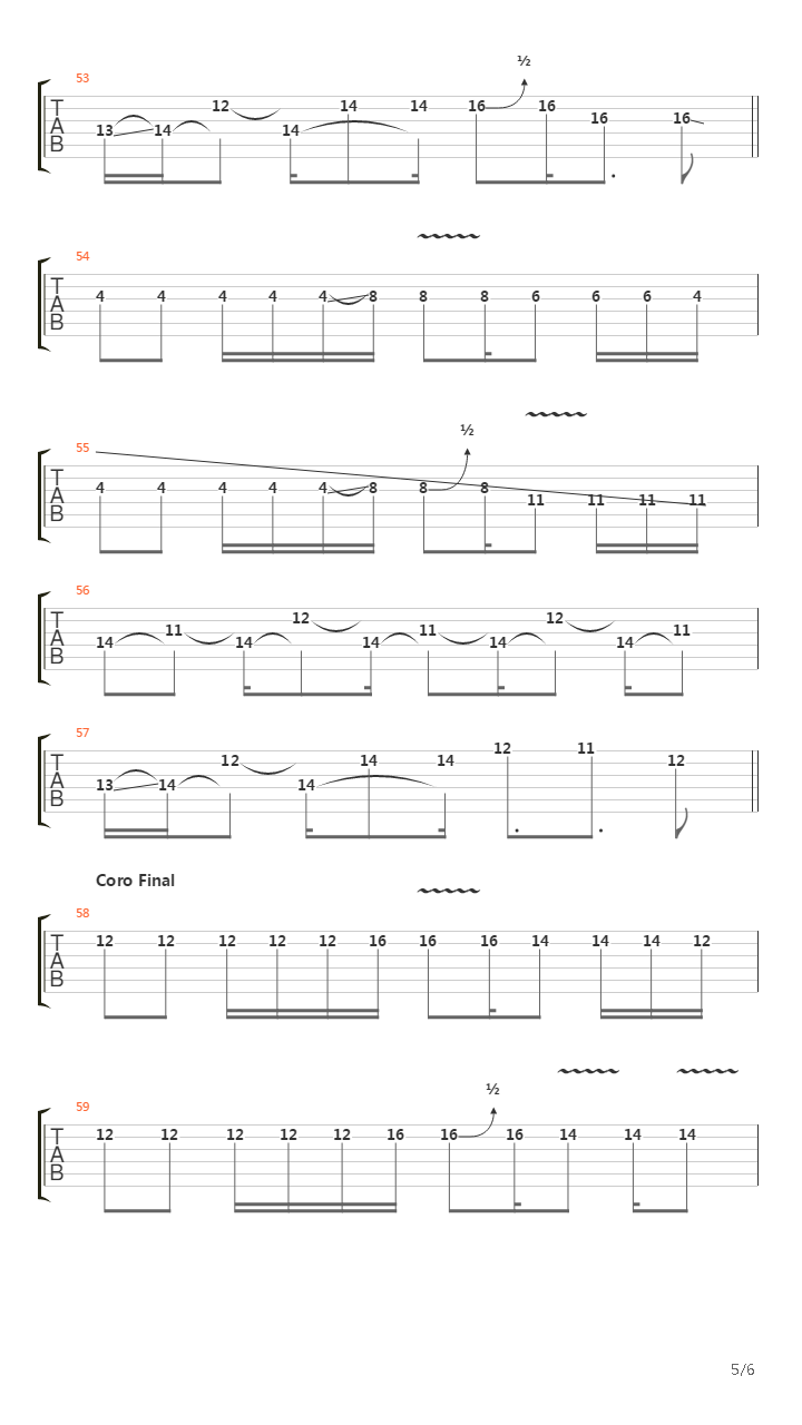 Adheridos Separados吉他谱