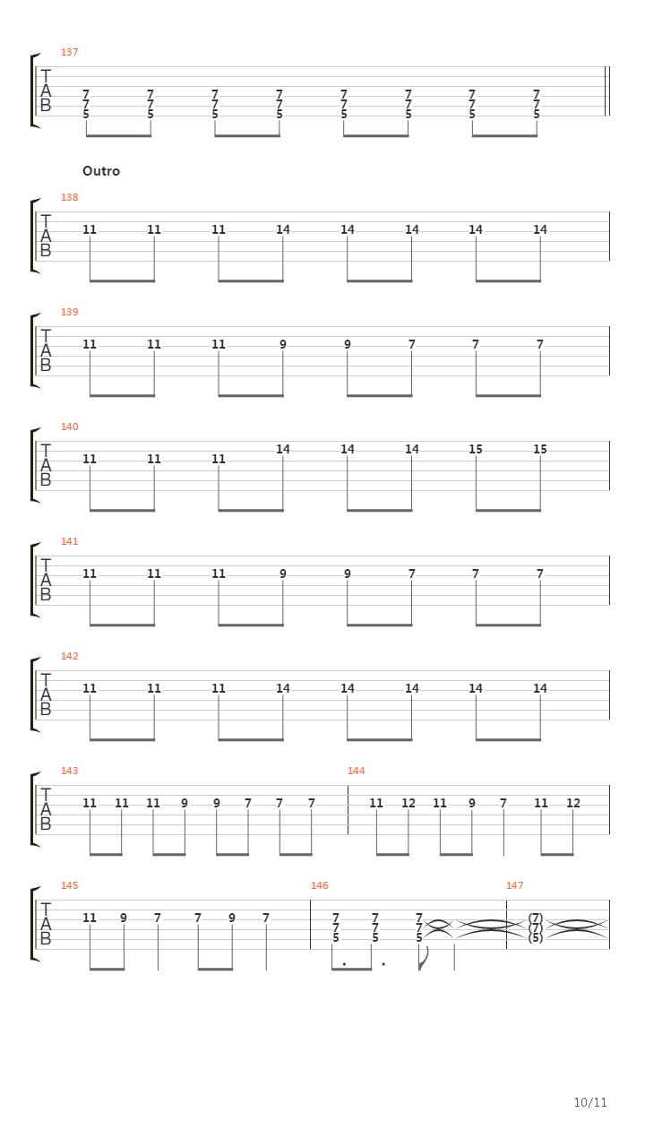 Casi Nula Autoestima吉他谱