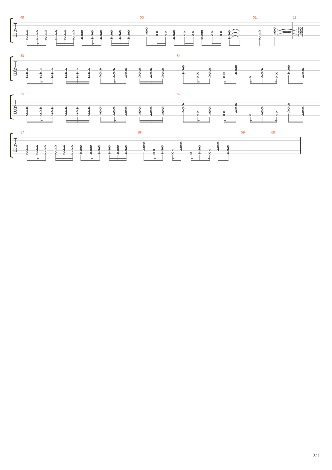 Maracas吉他谱