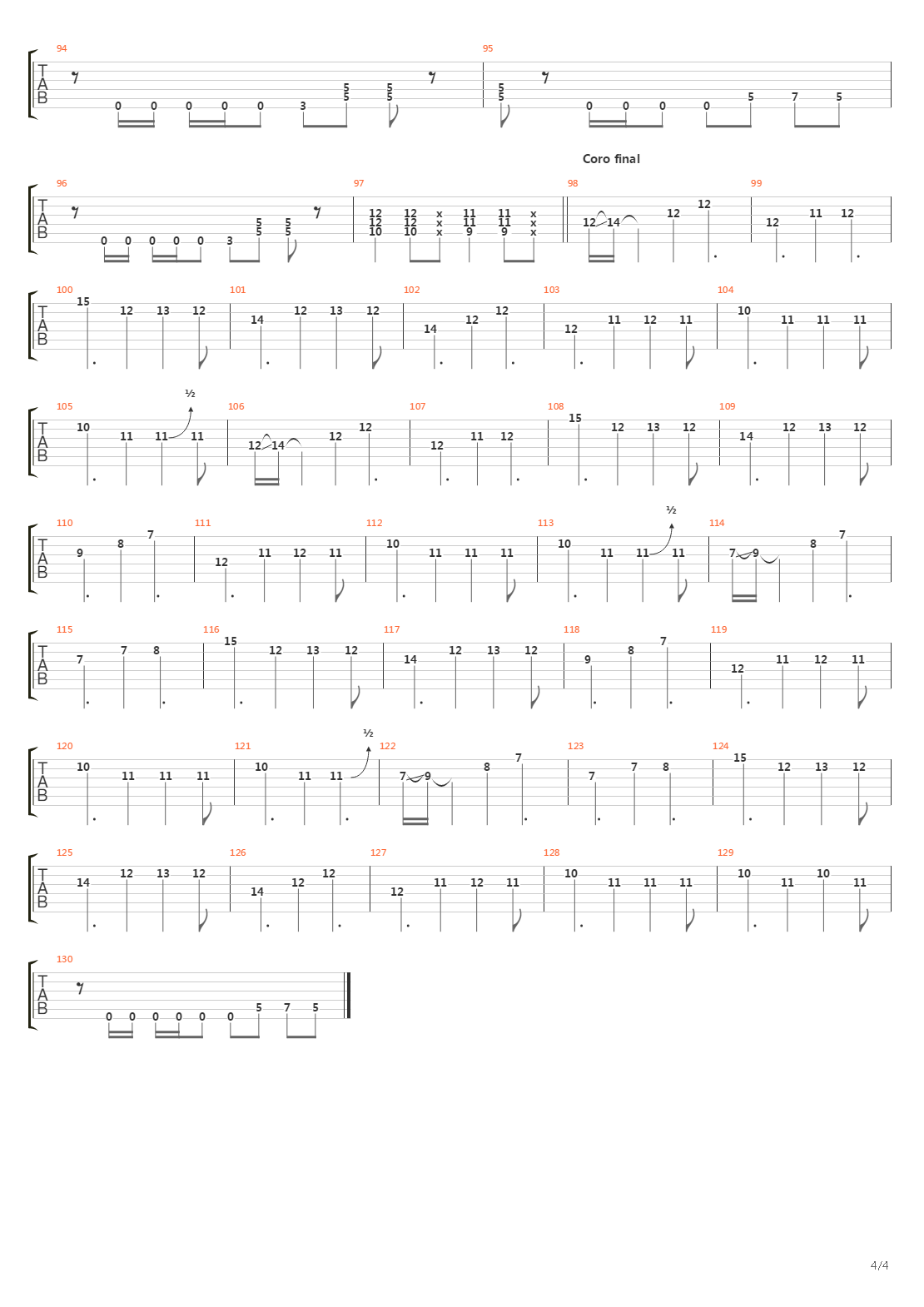 Pasar Desapercibido吉他谱