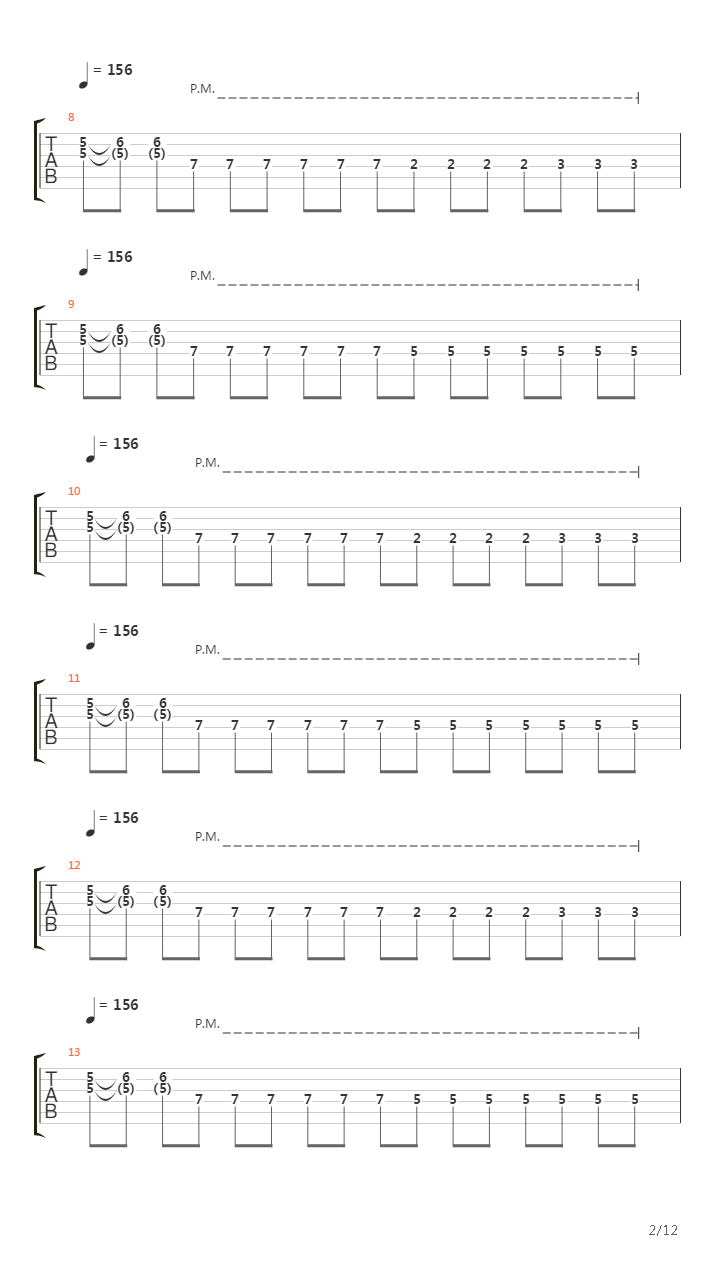 Solo A Terceros吉他谱
