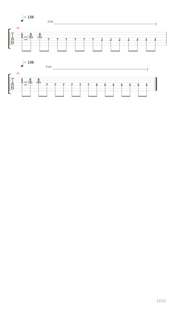 Solo A Terceros吉他谱
