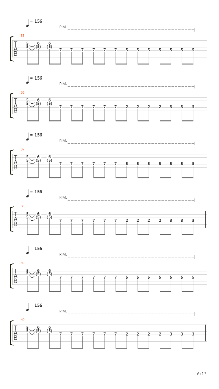 Solo A Terceros吉他谱