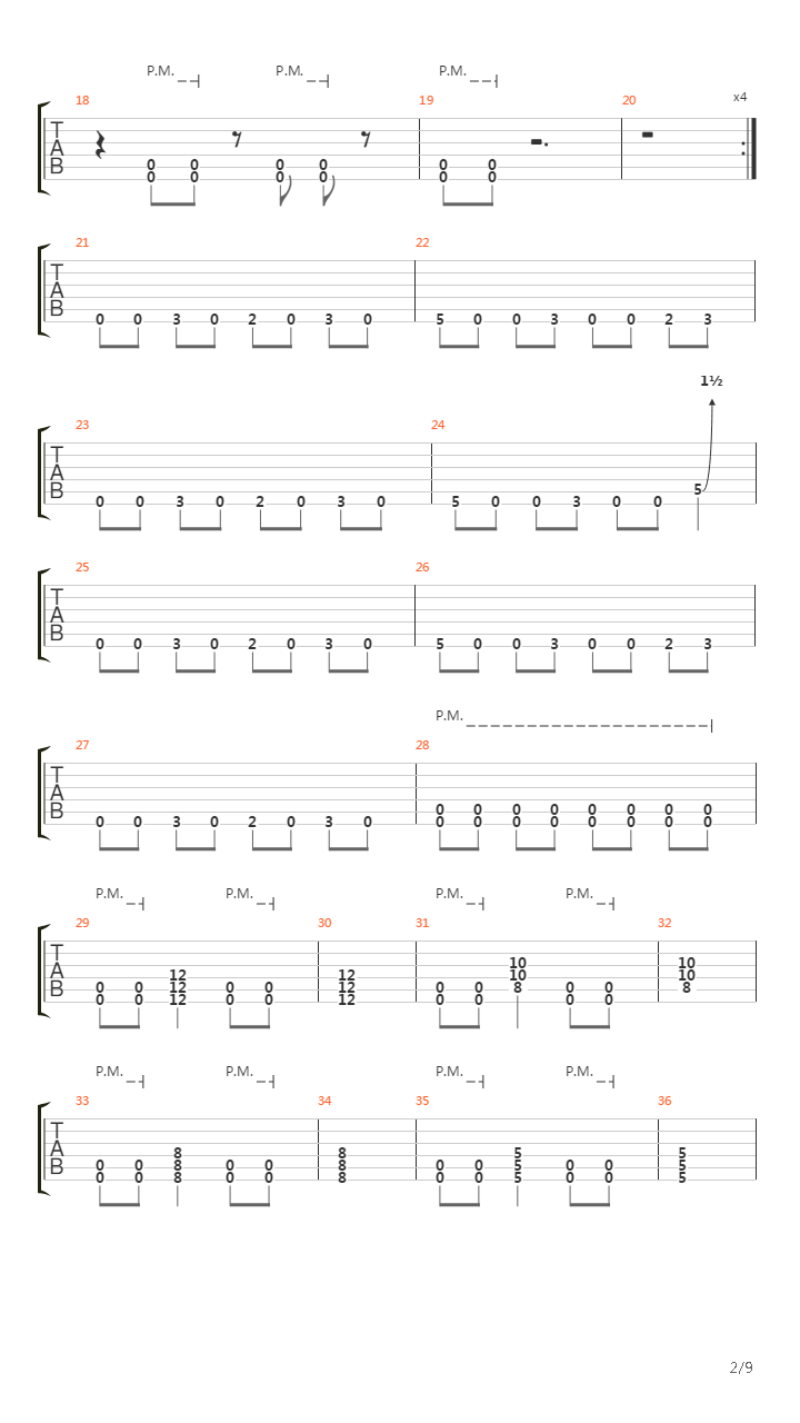 Alive N Out Of Control吉他谱