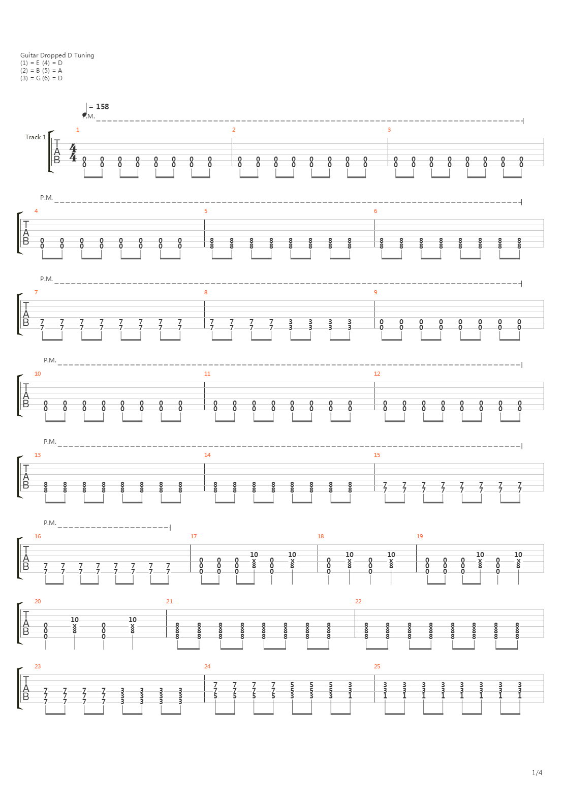 Crash吉他谱