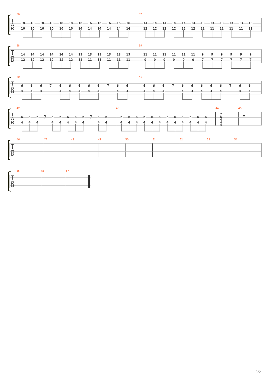 Days Of War吉他谱