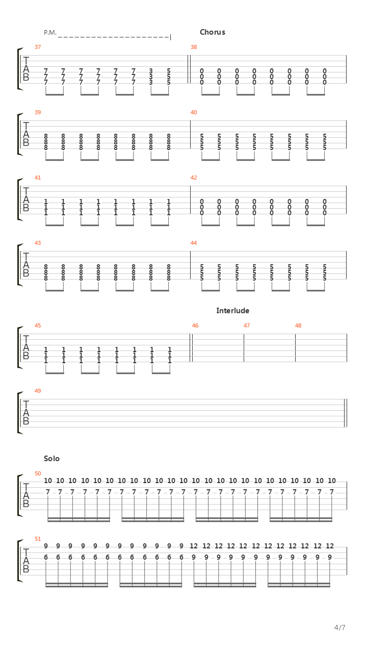 Getting Away With Murder吉他谱