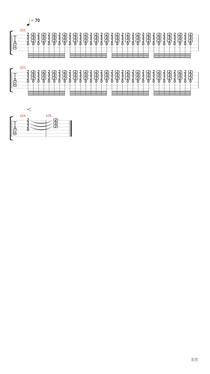 Lifeline吉他谱