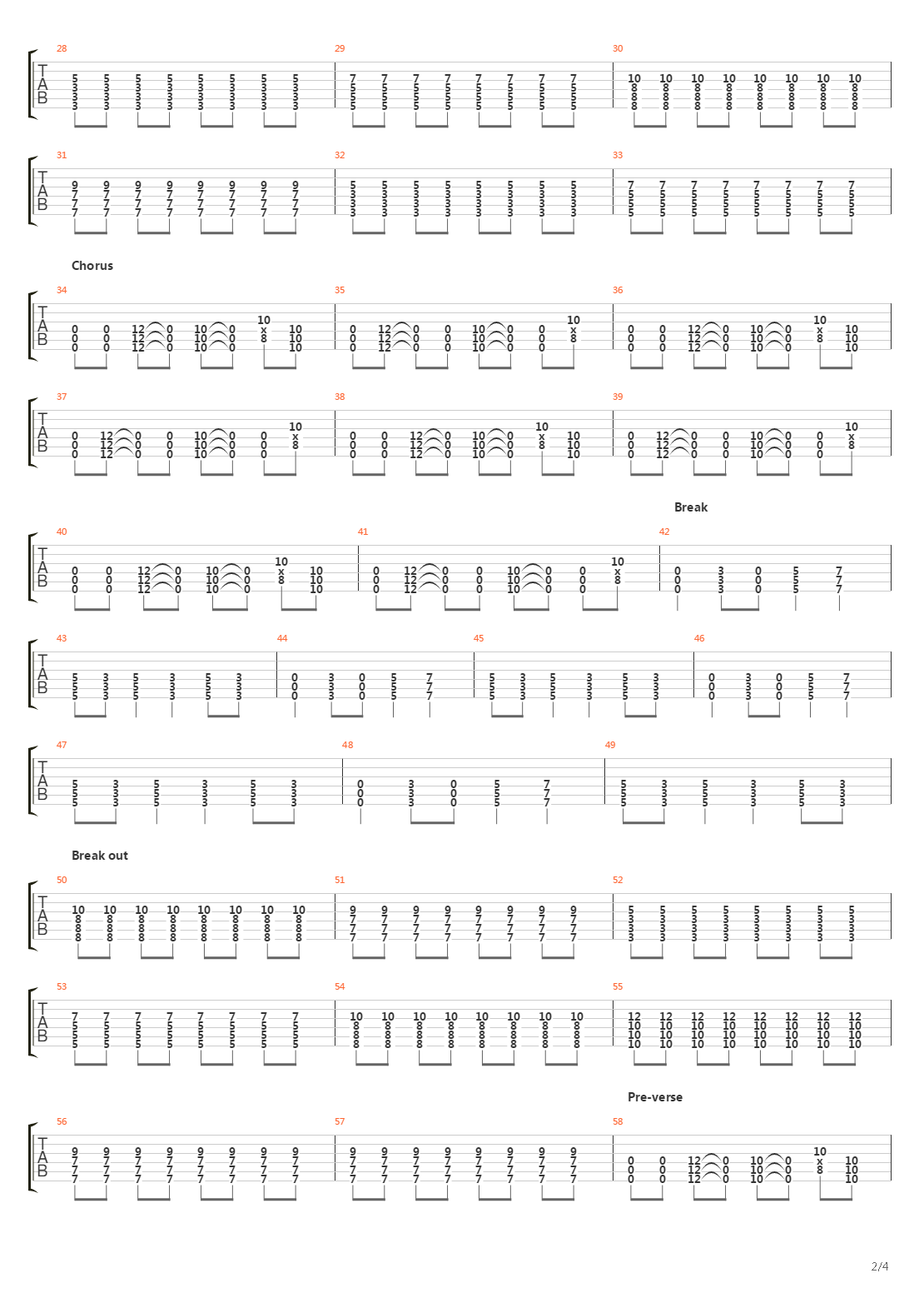 M80 Explosive Energy Movement吉他谱