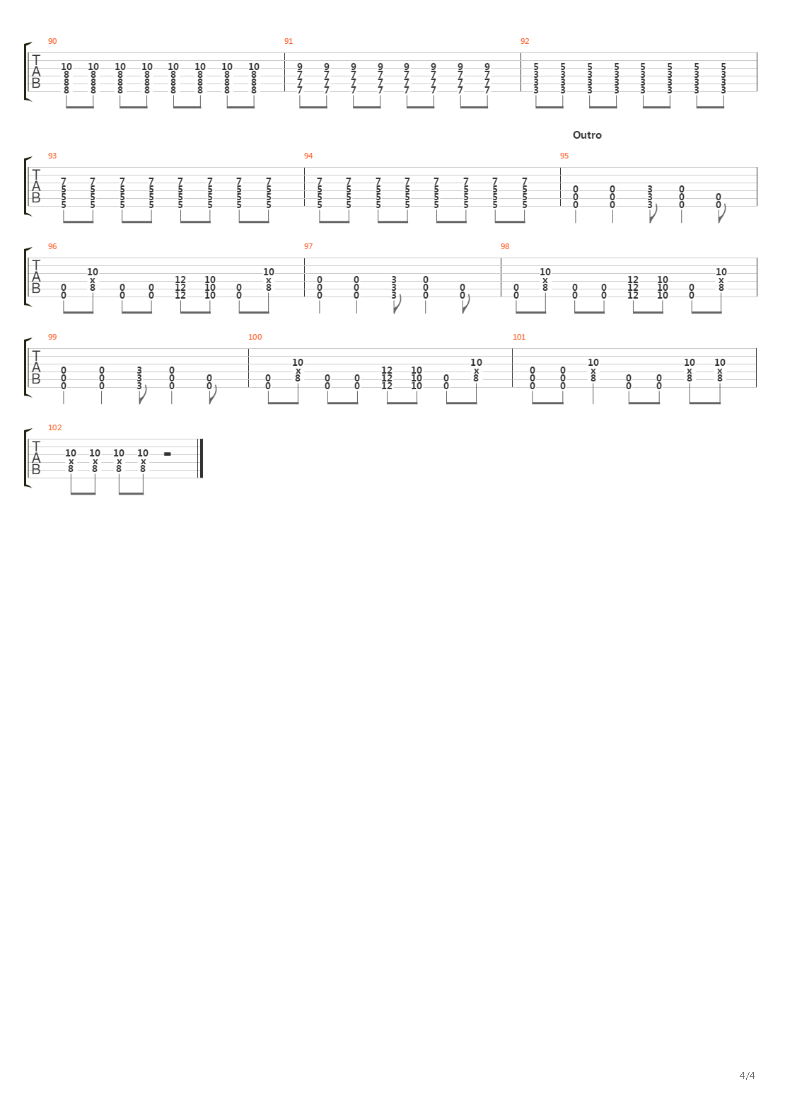 M80 Explosive Energy Movement吉他谱