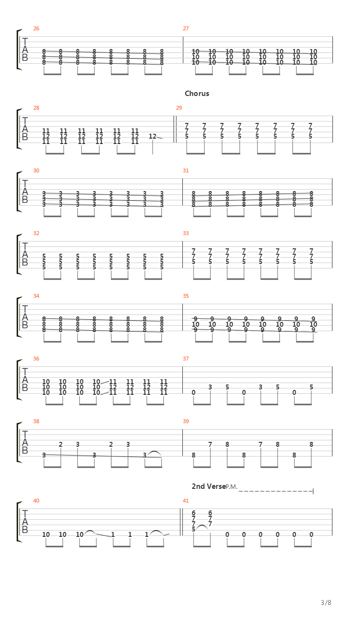 One Track Mind吉他谱