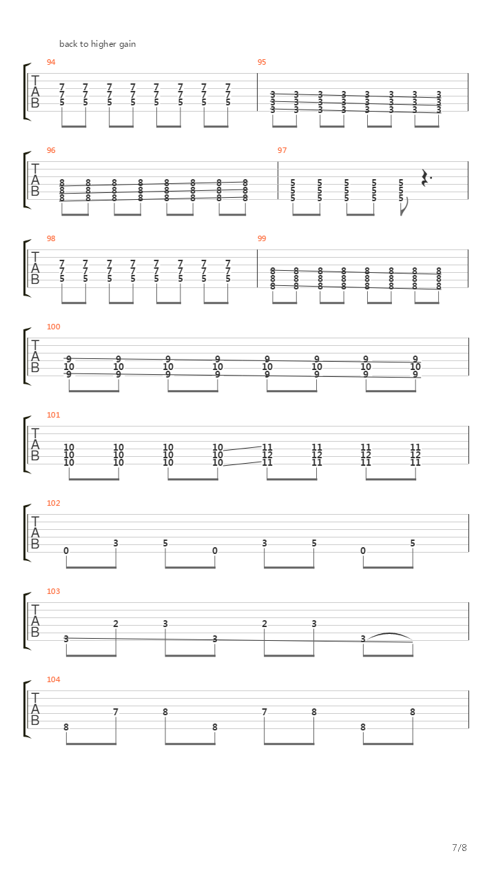 One Track Mind吉他谱