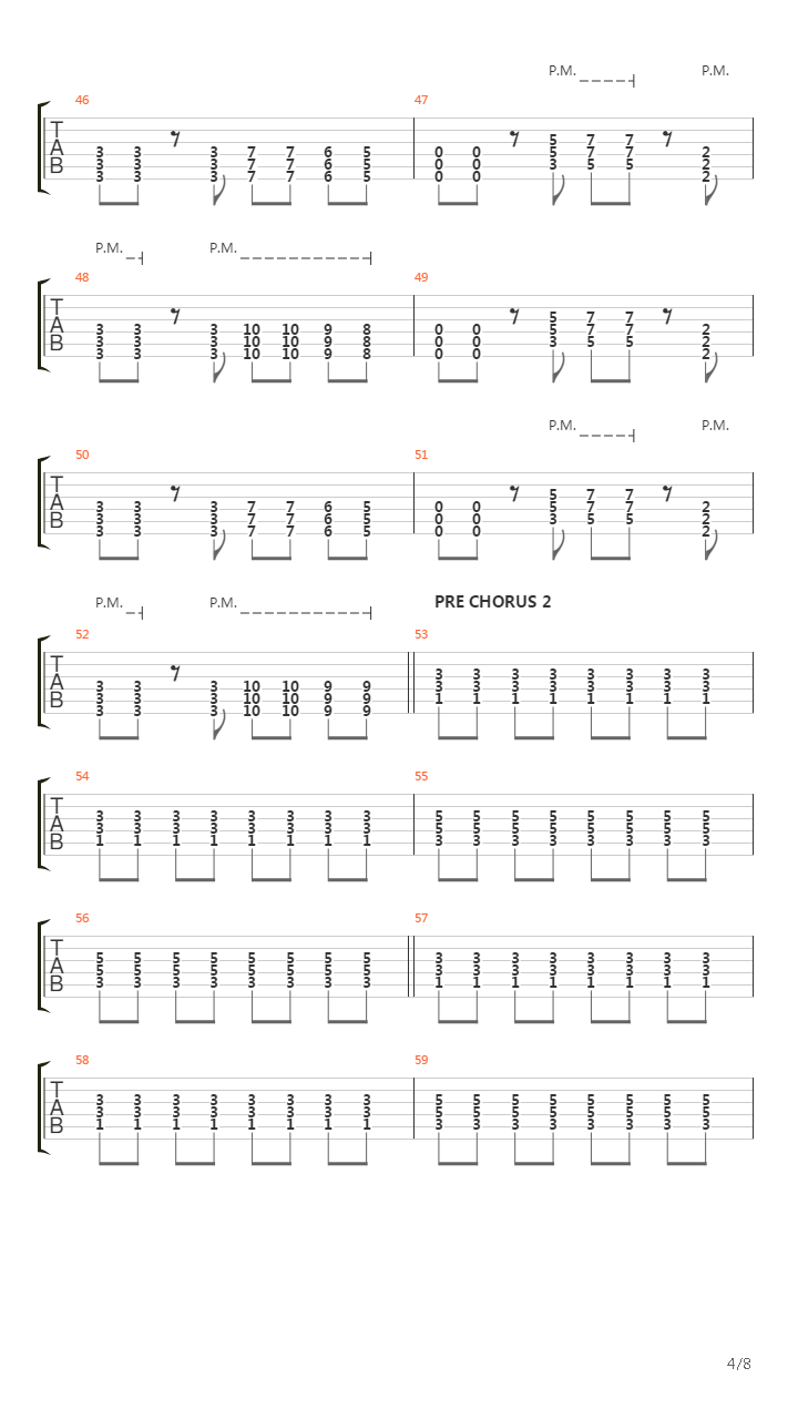 One Track Mind吉他谱