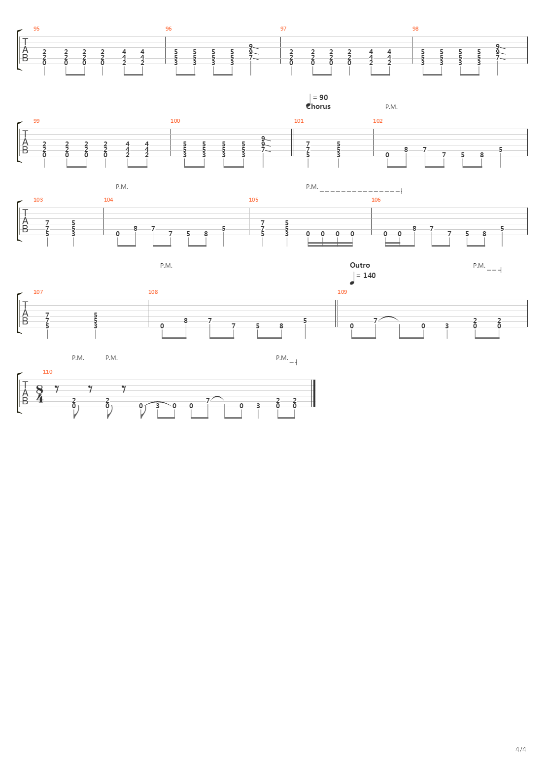 Embraced吉他谱