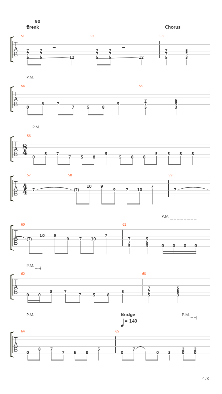 Embraced吉他谱