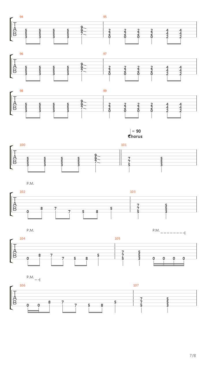 Embraced吉他谱