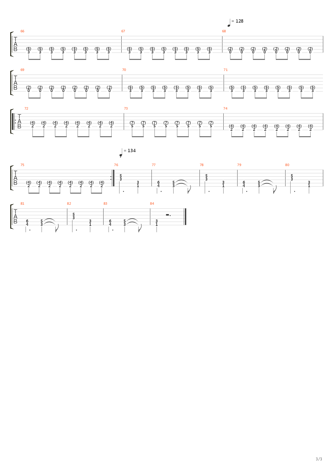 Eternal吉他谱